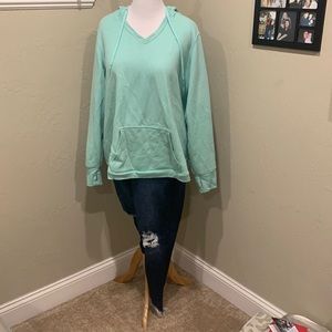 Lane Bryant Mid Rise Skinny Distressed Jeans